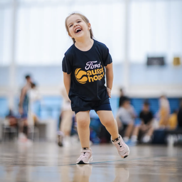Core Pack - $50 -Personalised Ford Aussie Hoops Singlet, sticker and a Spalding Basketball